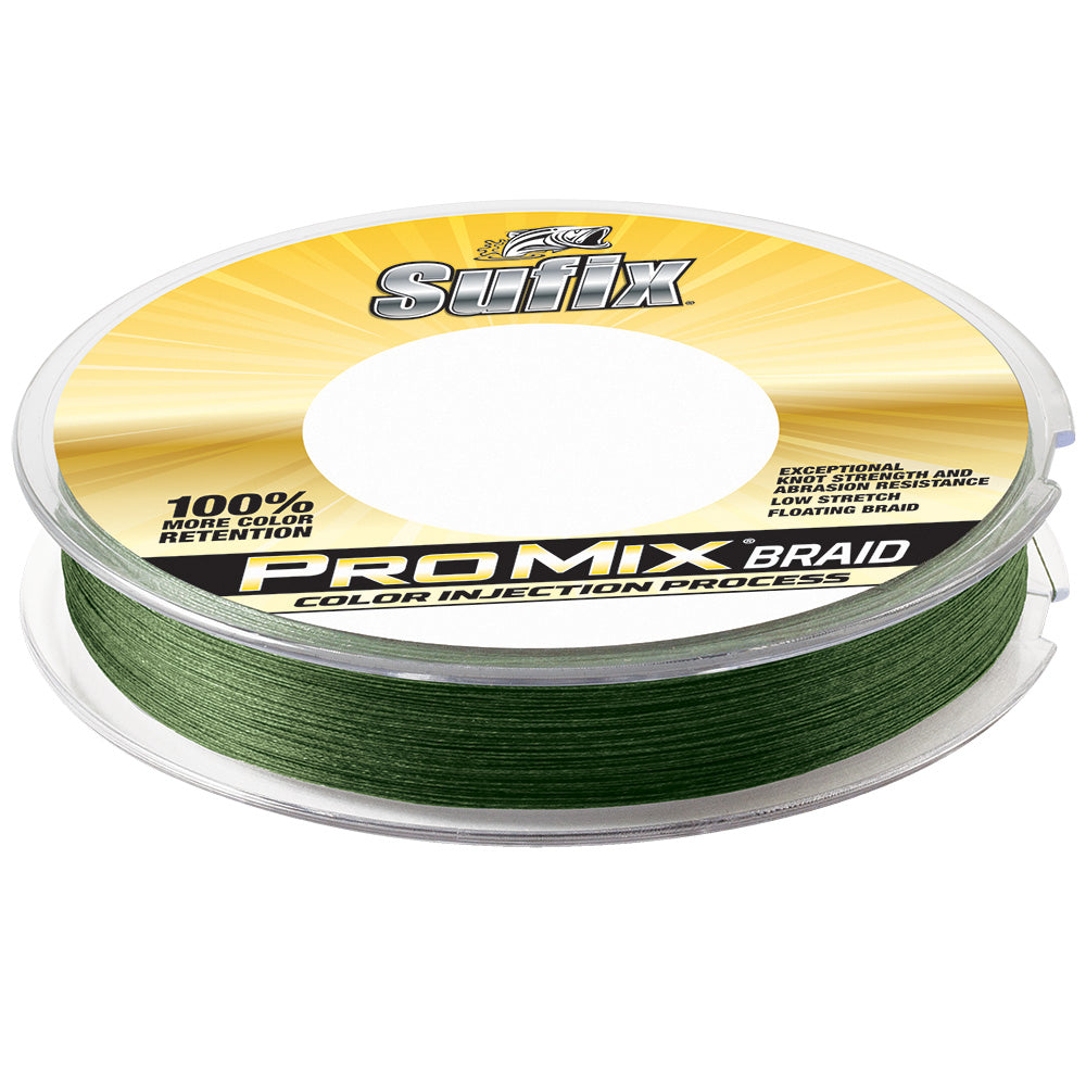 Sufix ProMix® Braid - 10lb - Low-Vis Green - 300 yds