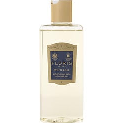 Floris White Rose By Floris Moisturizing Bath & Shower Gel 8.5 Oz