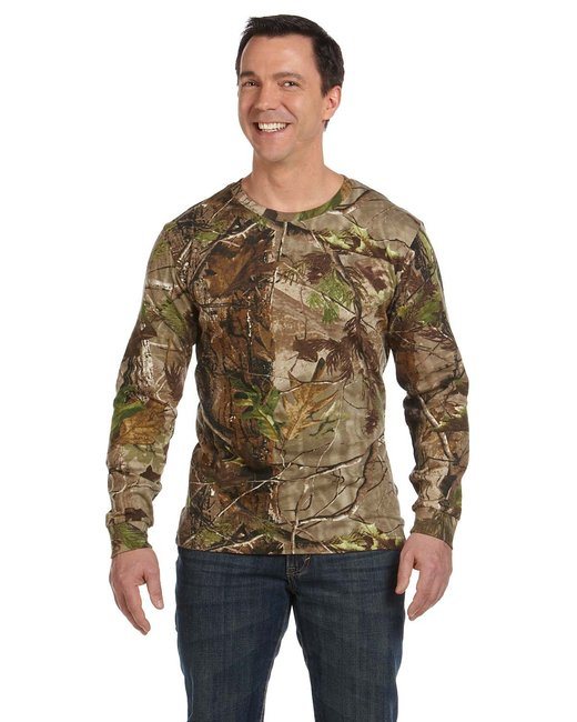 Men's Realtree Camo Long-Sleeve T-Shirt - REALTREE AP - S
