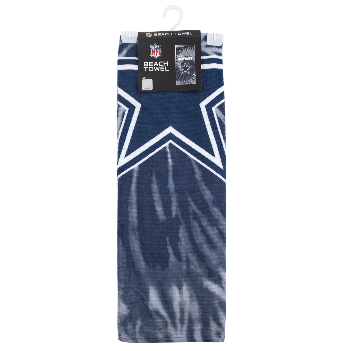 Cowboys OFFICIAL NFL "Psychedelic" Beach Towel; 30" x 60"