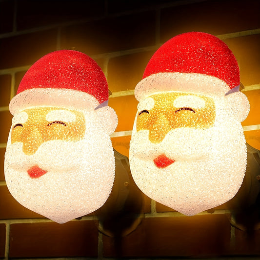 1pc, Christmas Santa Porch Light Covers For Outdoor Light Cover, Christmas Decorations,Christmas Parties,Garage Lights, Large Light Fixtures, Outdoor Christmas Decorations