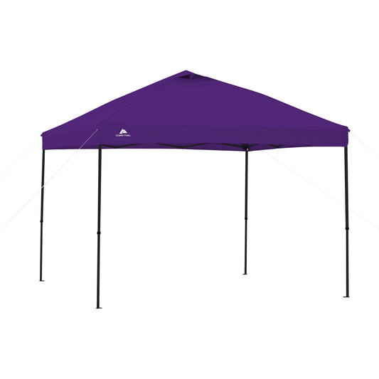 10' x 10' Purple Instant Outdoor Canopy with Heavy Duty Construction