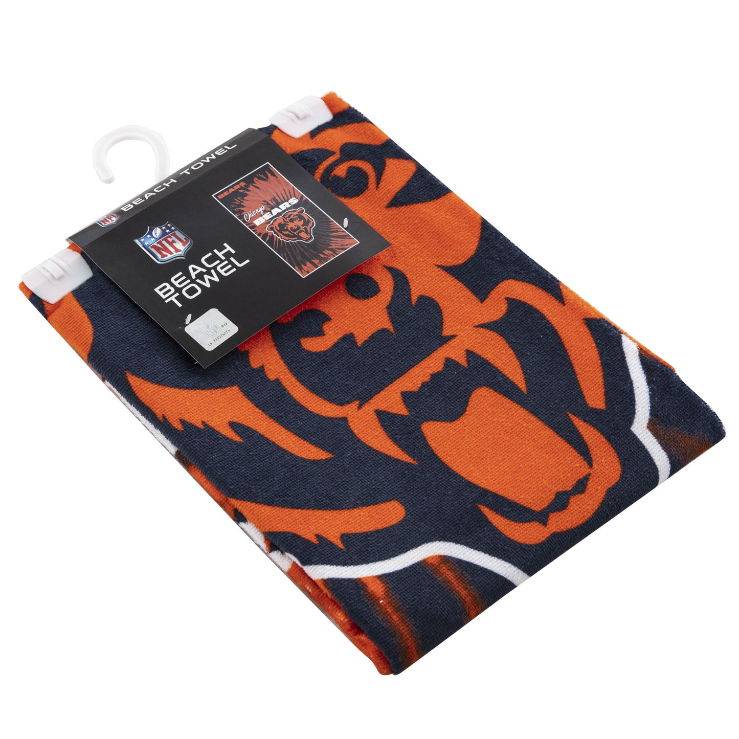 Bears OFFICIAL NFL "Psychedelic" Beach Towel; 30" x 60"