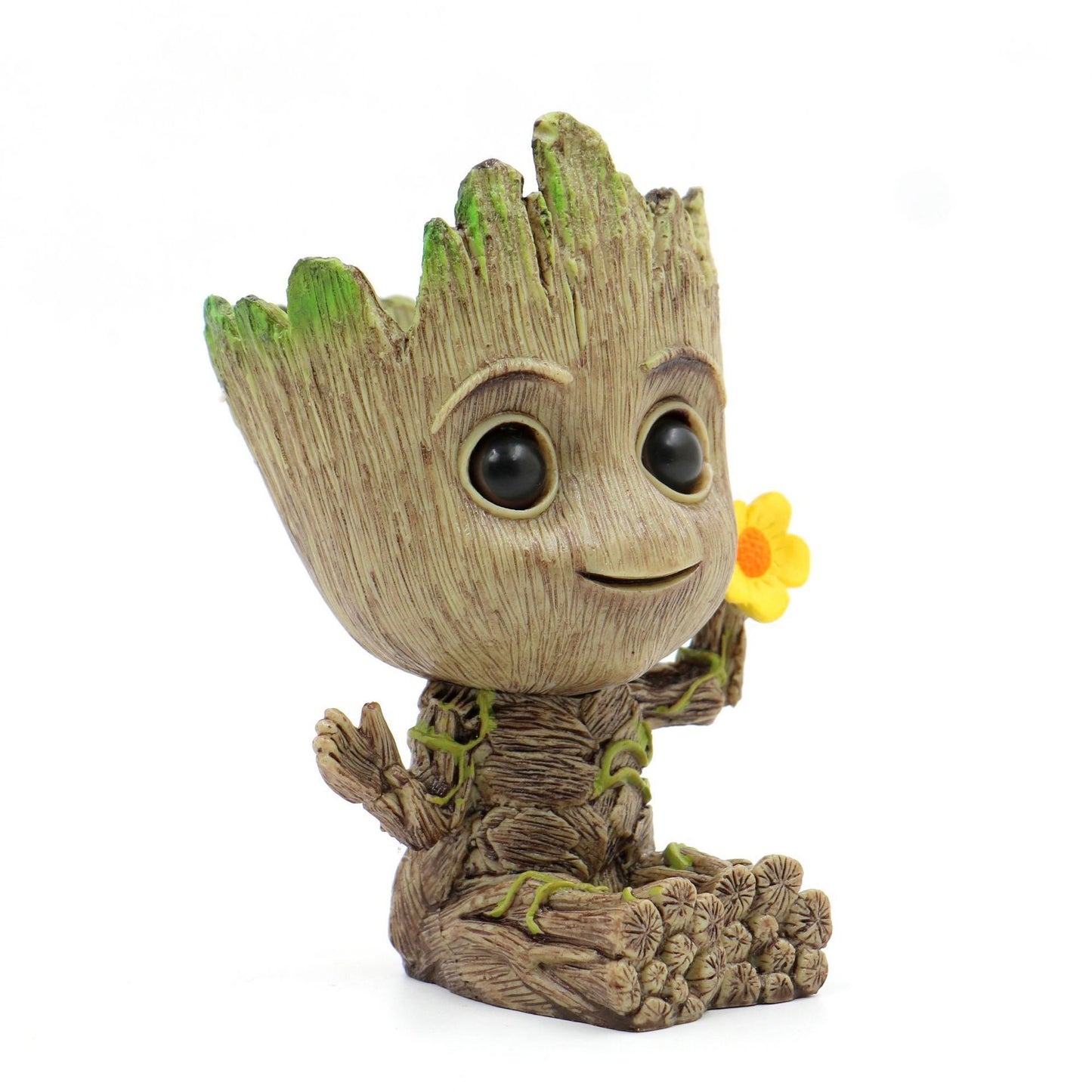 Guardians of the Galaxy Groot Flower Pot Bird's Nest Tree Man Groot Tree Man Hand Ornament