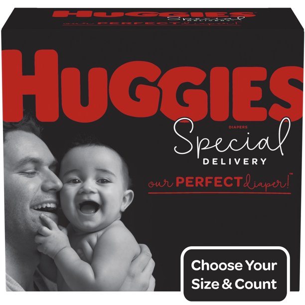 Huggies Special Delivery Hypoallergenic Baby Diapers Size Newborn;  Count 66