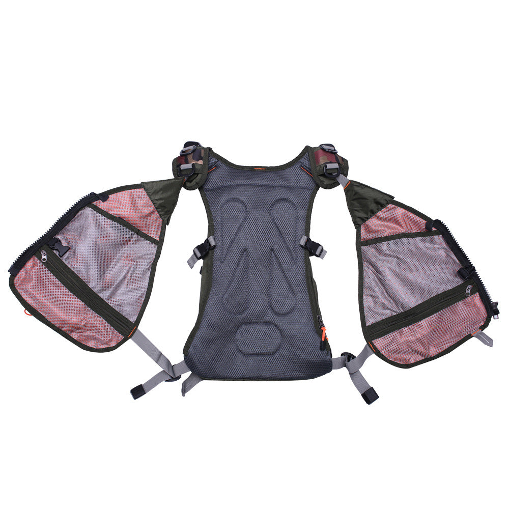 Fly Fishing Vest Pack Adjustable for Men and Women - Fish and more
